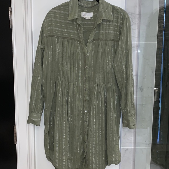 Worn one beautiful green dress - Picture 1 of 4